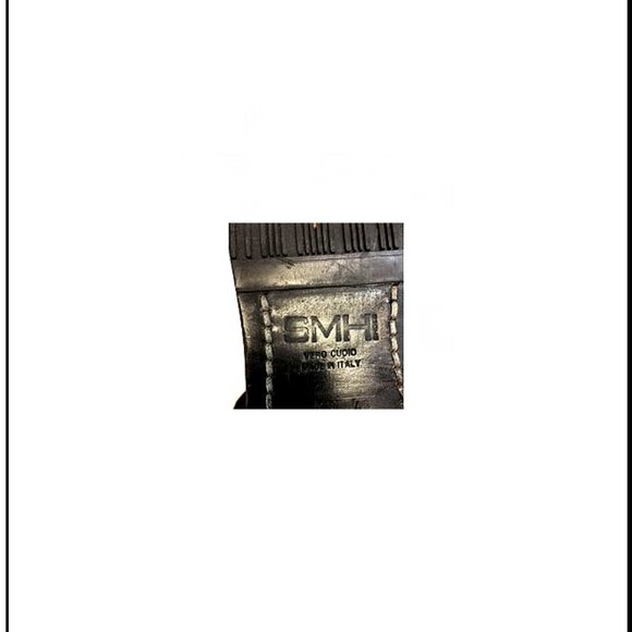 Like New Rare & Unique Men's Italian High End Leather Ankle Boots, Made in Italy - Picture 5 of 5